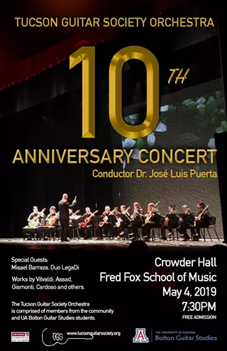Image: Tucson Guitar Society Orchestra 10th Anniversary Concert