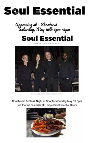Image: Smokin Hot Soul Music Plate at Shooters - prix fix&eacute;