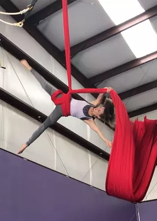 Image: Intermediate/Advanced Aerial Silks