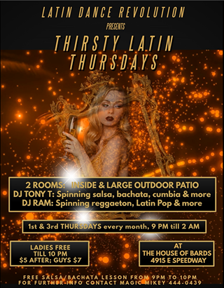 Image: Thirsty Latin Thursdays