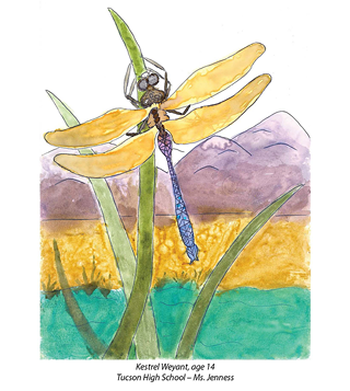 Image: Living River of Words: Artwork on Display