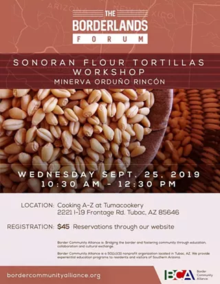Image: Sonoran Flour Tortilla Workshop