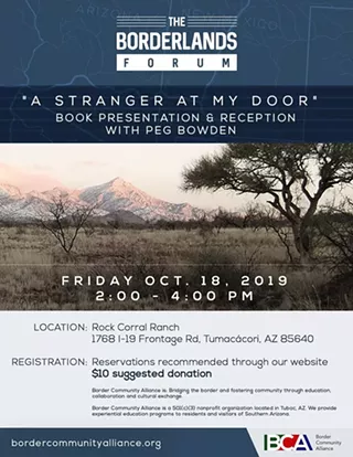 Image: A Stranger at My Door Book Presentation & Reception w/Peg Bowden