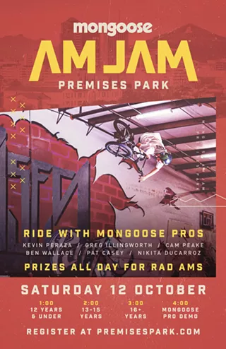 Image: BMX Mongoose Am Jam - Ride with the Pros!