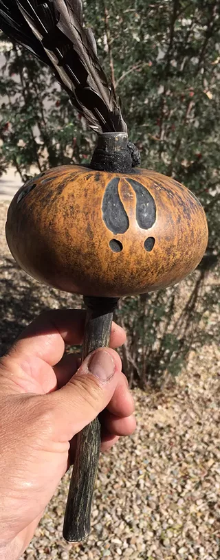 Image: Arturo Ramirez Gourd Rattle-Making Class
