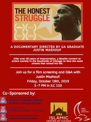 Image: University of Arizona Screening: The Honest Struggle
