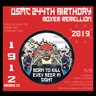 Image: US Marine Corps 244th Birthday Celebration: Boxer Rebellion