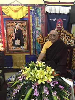 Image: Lama Lodu Teaching