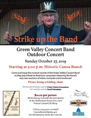 Image: Green Valley Concert Band at Historic Canoa Ranch