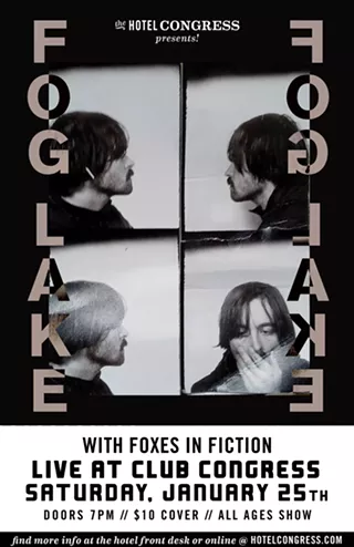 Image: Fog Lake w/ Foxes in Fiction and Video James