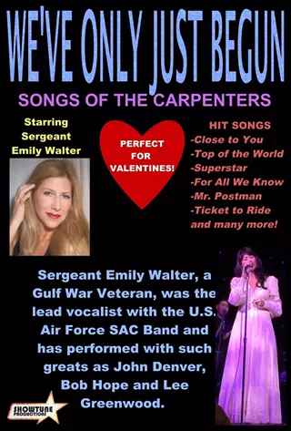 Image: We've Only Just Begun! A tribute to Karen Carpenter