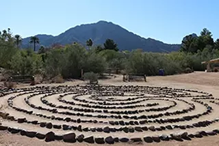 Image: Peace Within & Walking Labyrinth Meditation