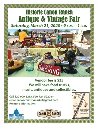 Image: Antique & Vintage Fair at Historic Canoa Ranch