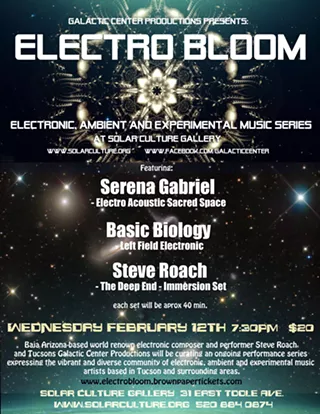 Image: Electro Bloom Series featuring Grammy Nominee Steve Roach