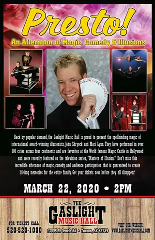 Image: Presto! Magic and Comedy