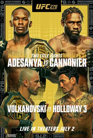 Image: UFC 276: Adesanya vs. Cannonier