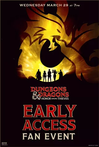 Image: Dungeons & Dragons: Honor Among Thieves Early Access Fan Event