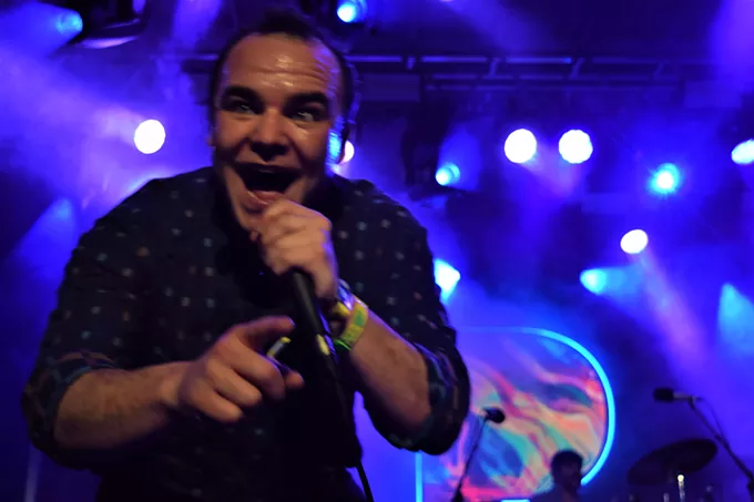 Image: Future Islands at Pandora SXSW