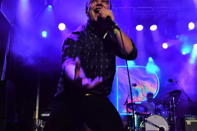 Image: Future Islands at Pandora SXSW