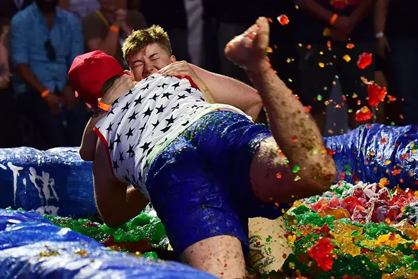 Image: 29th Jello Wrestling Benefit And Auction For SAAF