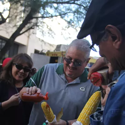 Image: The foods and booths of TMY