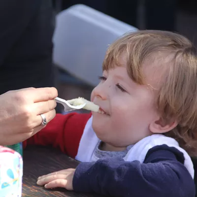 Image: The foods and booths of TMY