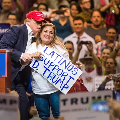 Image: Donald Trump Makes Campaign Stop In Tucson