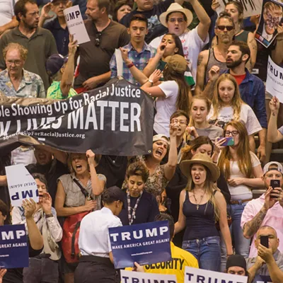 Image: Donald Trump Makes Campaign Stop In Tucson