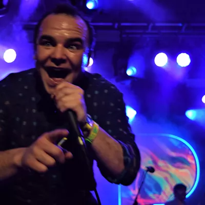 Image: Future Islands at Pandora SXSW
