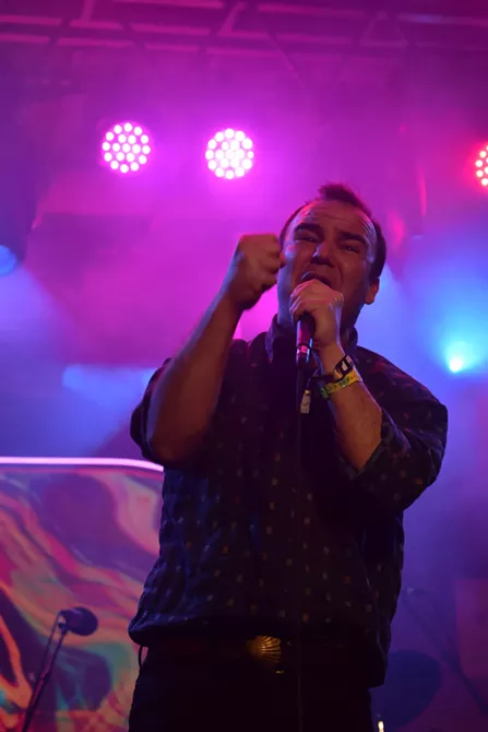 Image: Future Islands at Pandora SXSW