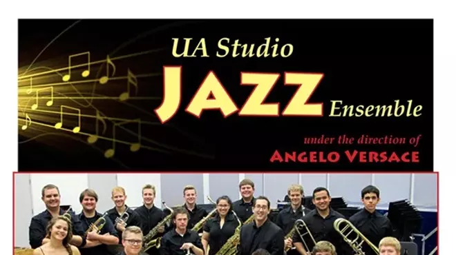Image: UA Studio Jazz Ensemble in concert under the direction of Angelo Versace