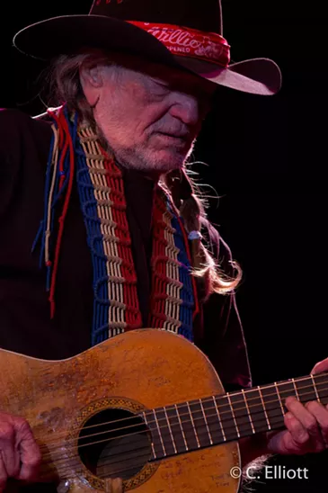 Image: Willie Nelson at the Desert Diamond Casino, Mar. 6, 2012
