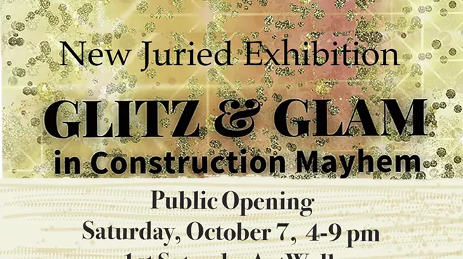 Image: 1st Saturday ArtWalk, Glitz and Glam Art Exhibition, October 7, Steinfeld Gallery