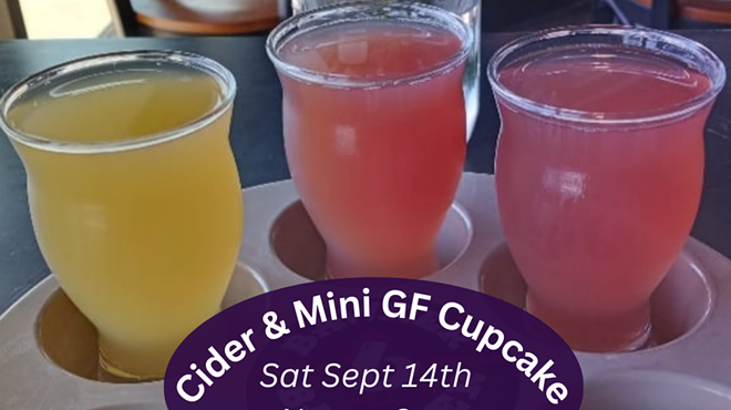 Image: 4 Year Anniversary - Cider & Mini Cupcake Flight