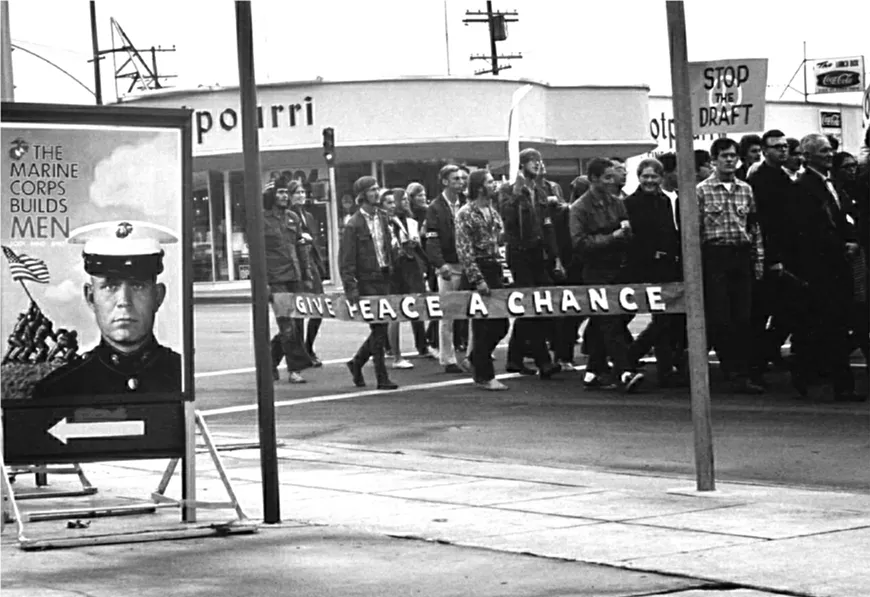 Peace March-Ventura, California 1969