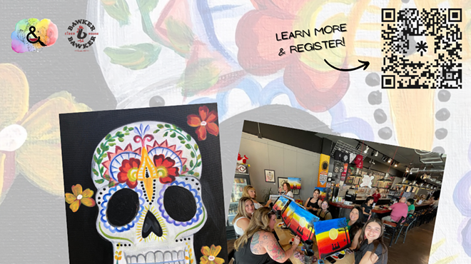 Image: All Souls Skull Paint and Sip Lesson at Bawker Bawker Cider