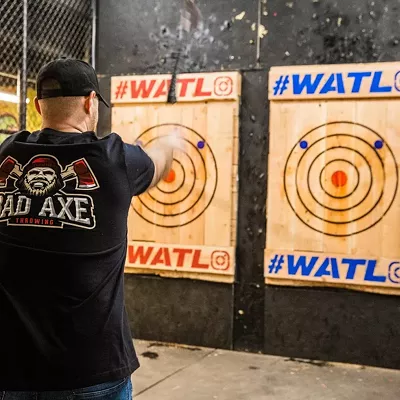 Image: An Axe to Grind: Axe Throwing World Championship comes to town