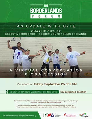 Image: An Update with BYTE: Border Youth Tennis Exchange