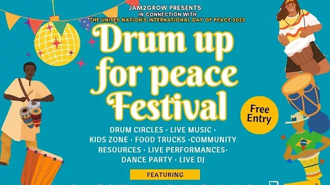 Image: Annual Drum Up for Peace Festival Tucson 2023