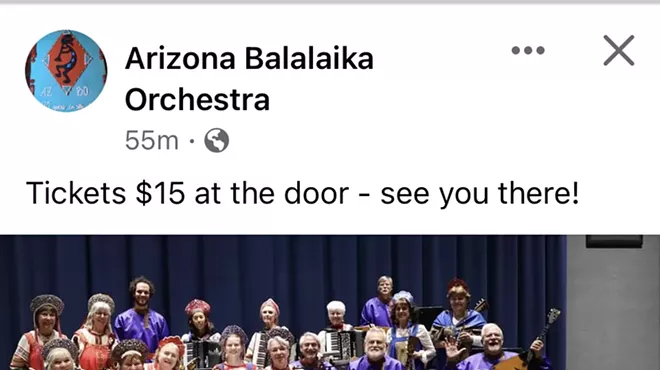 Image: Arizona Balalaika Orchestra Slavic Winter Concert