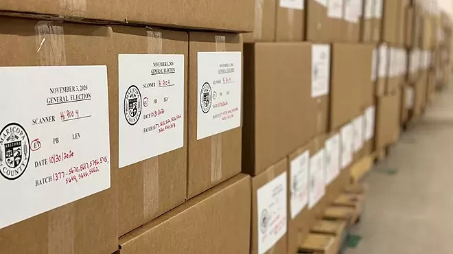 Image: Arizona voters have already cast a record 2.3 million early ballots