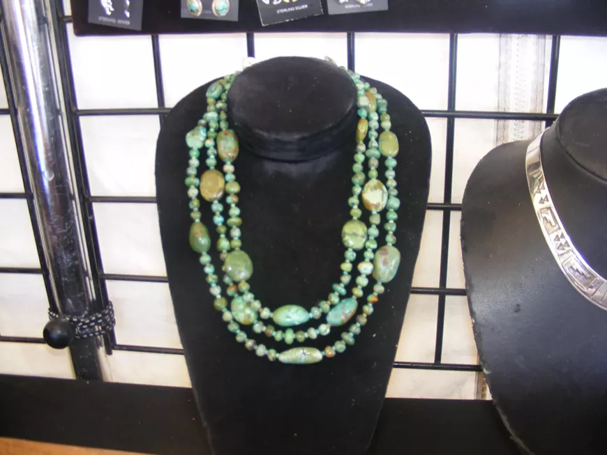 3 Strand Turquoise Necklace