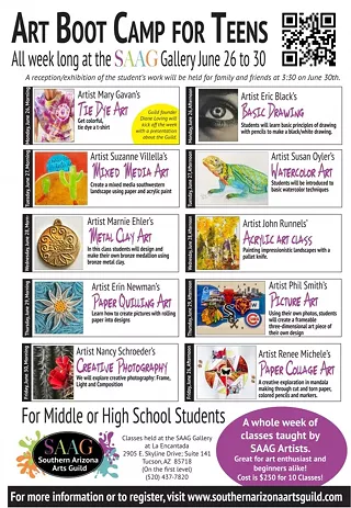 Image: Art Boot Camp for Teens