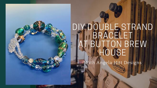 Image: Artsy Craftsy at BBH: Angela Hitt Designs DIY Double Strand Bracelet