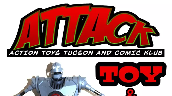 Image: Attack toy and comic show