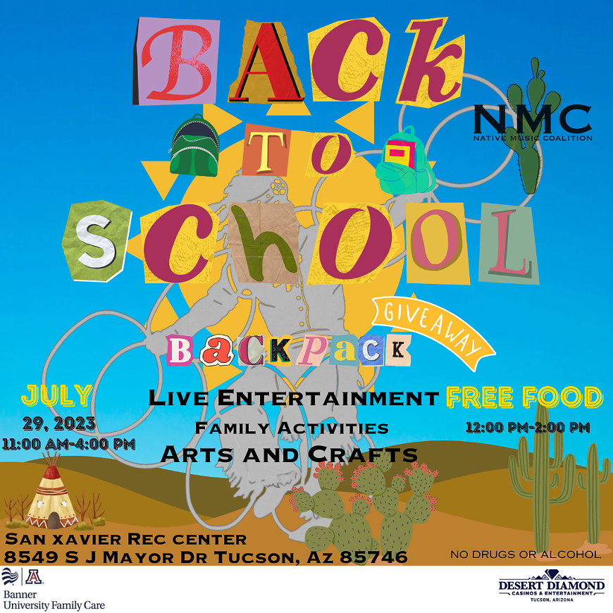 Native Music Coalition back to school 3 annual event
