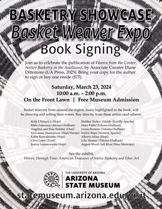 Image: Basketry Showcase | Basket Weaver Expo | Book Signing