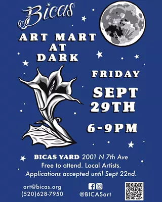Image: BICAS Art Mart at Dark