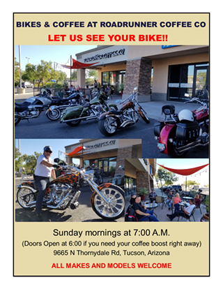 Image: Bikes and Coffee at Roadrunner