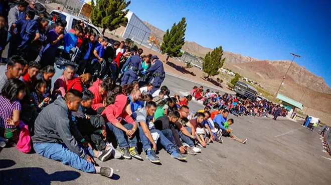 Image: Board votes to fund transportation for asylum seekers leaving Border Patrol custody